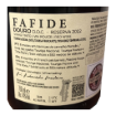 Imagen de Fafide Reserva - Vino Tinto