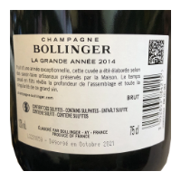 Imagen de Bollinger La Grande Année Vintage - Vino Espumoso