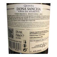 Imagen de Dona Sancha Vinha da Avarenta - Vino Blanco
